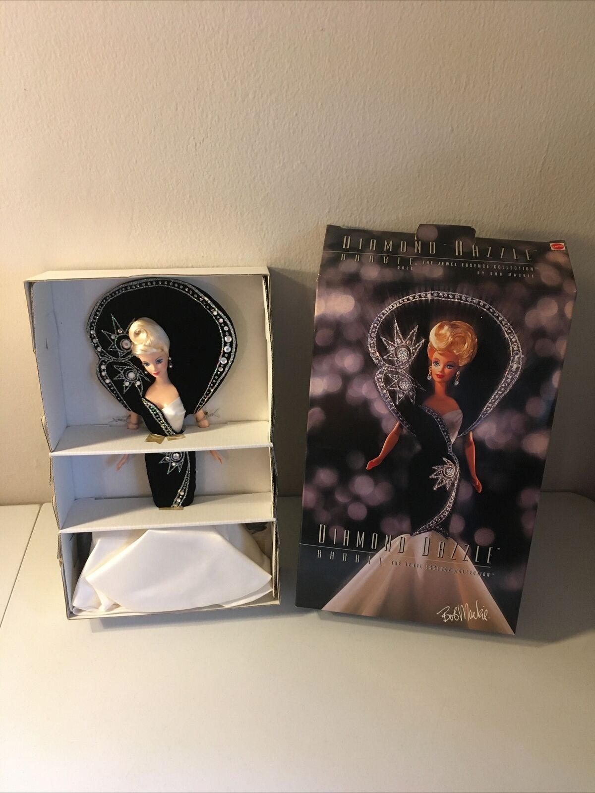 Barbie Jewel Essence Collection - Diamond Dazzle Doll - Mattel #15519 Bob Mackie